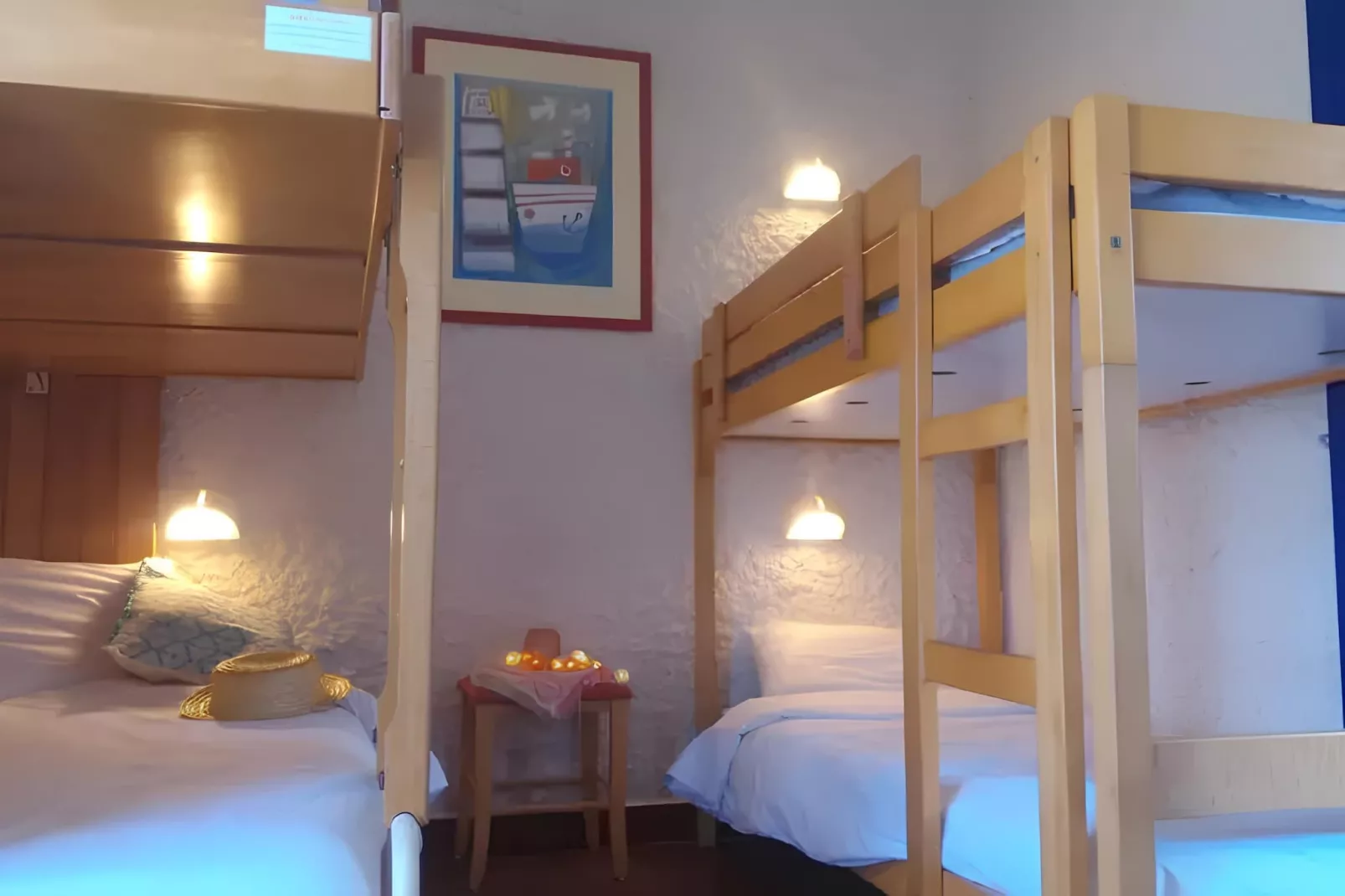 Belle-Île-en-Mer - Gîte 3 Pièces 5 Personnes 1 bébé-Bedroom
