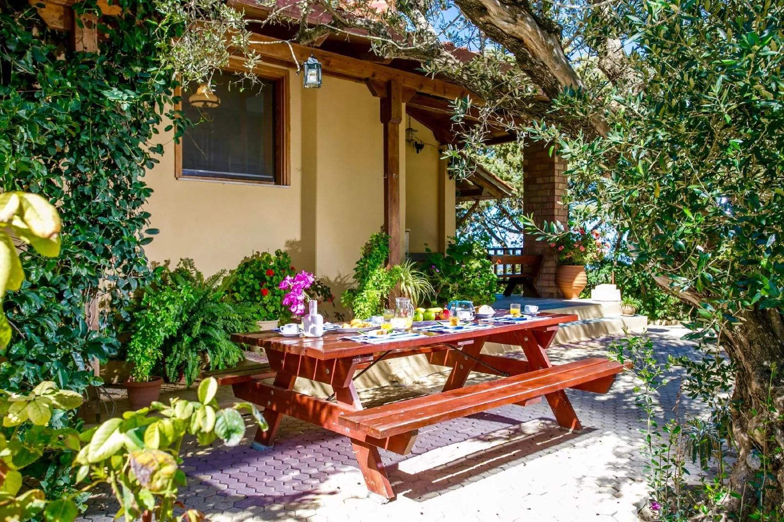 Villa Agapi-Exterior summer