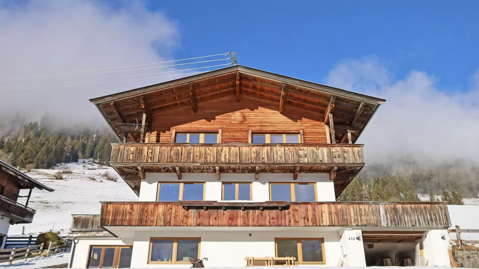 Tirola Chalet Alpbach-Extérieur hiver