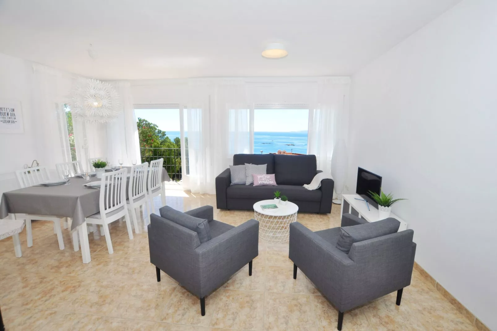 1172 CANYELLES vista Mar-Wohnzimmer