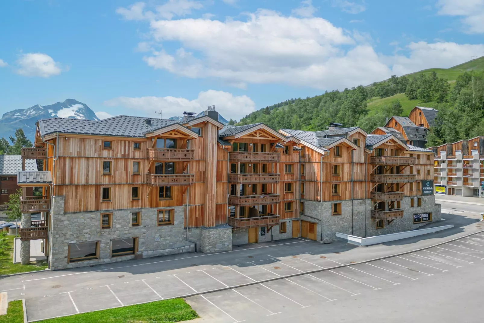 LES DEUX ALPES Neige et Soleil -A48P-Exterior summer