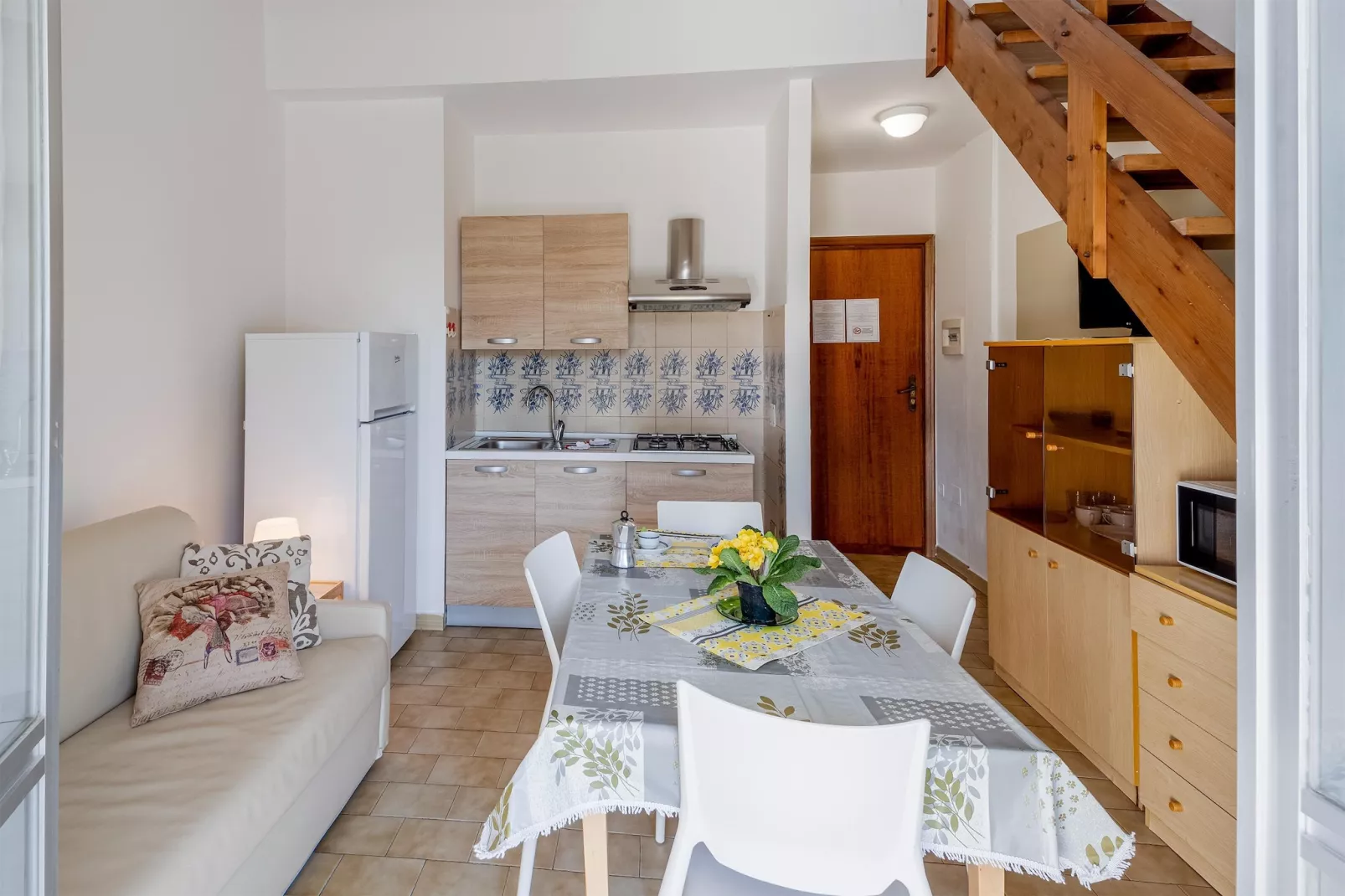 Residence Villa Paola TWO-ROOM APT 4 PAX MEZZANINE - BX401-Living room