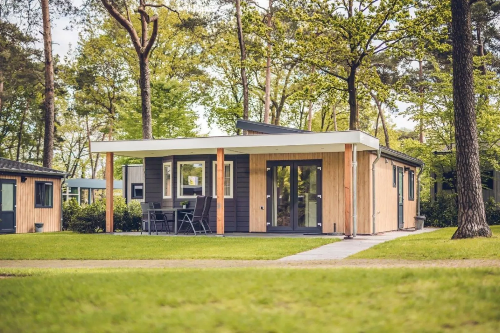 Parkchalet | 2 - 4 pers.-Außenbereich Sommer