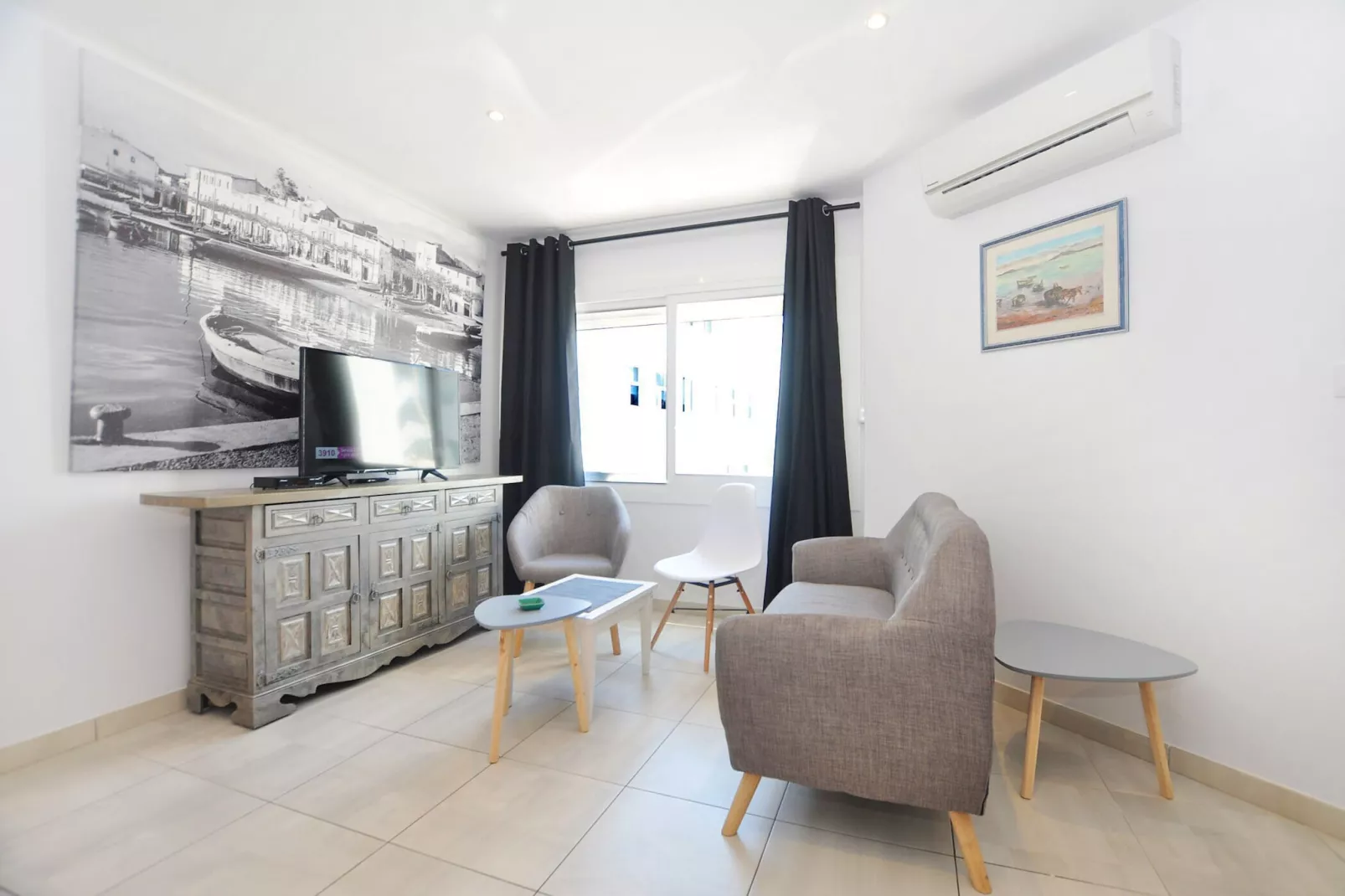 1174 BARRI PESCADORS 50m Playa-Living room