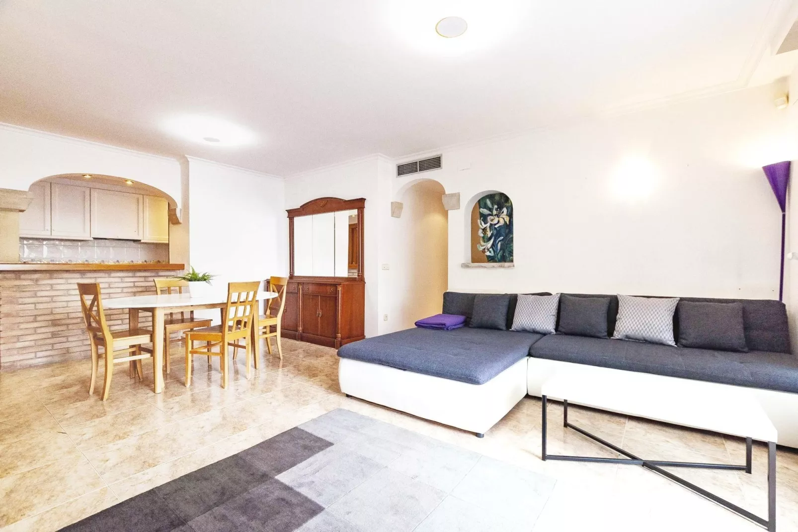 1232 GAUDI 100m PLAYA-Wohnzimmer
