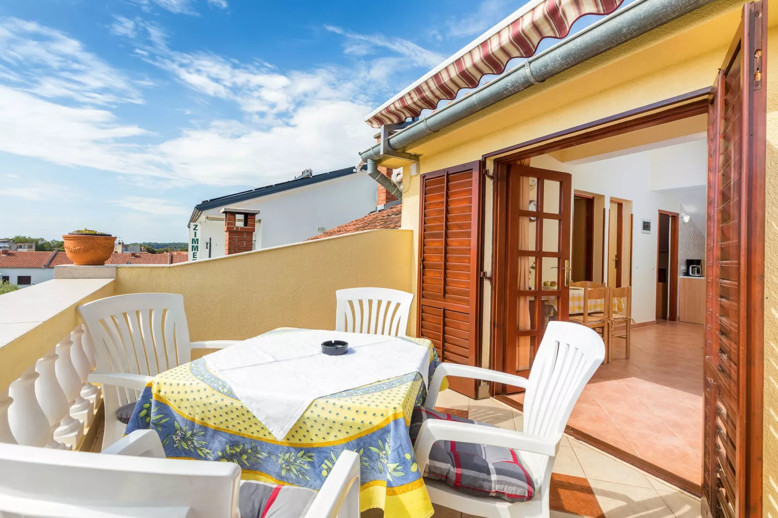 Villa Nada - Apartment A2-Terrace balcony