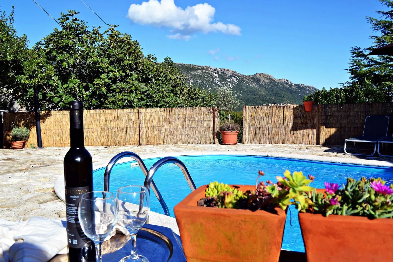 Apartment Ulika - Private Pool, Mountain View-Piscine
