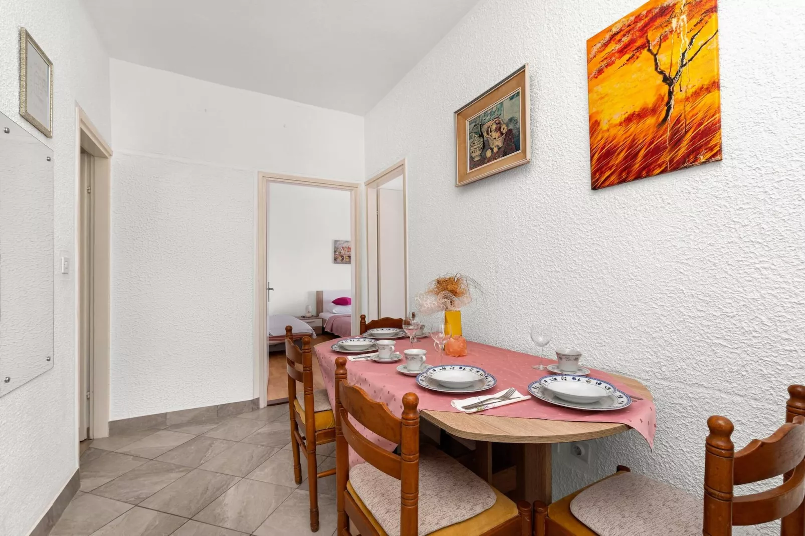Apartment Lara - two bedroom apartment-Dining room