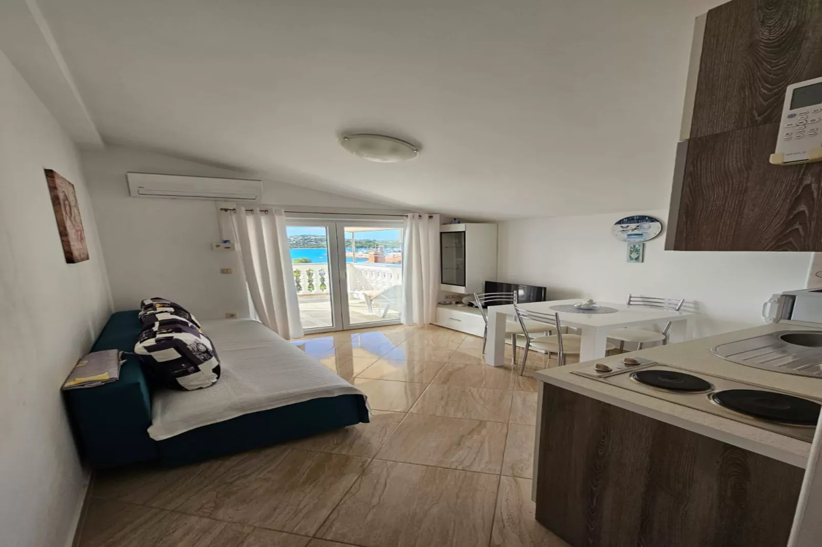 Apartments Olga - one bedroom apartment A3-Wohnzimmer
