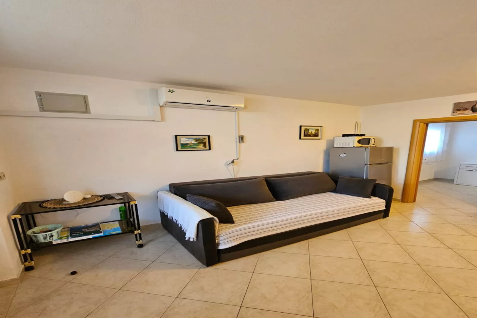 Apartments Olga - one bedroom apartment A1-Living room