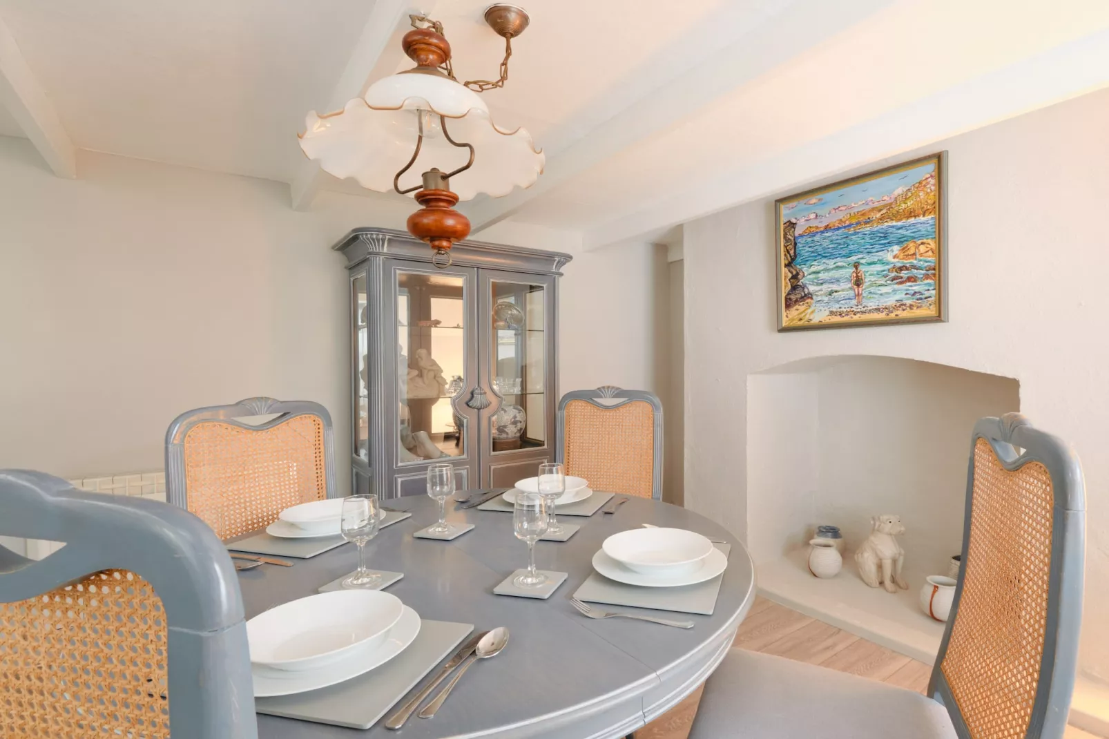 West Cottage at Goldsithney-Dining room