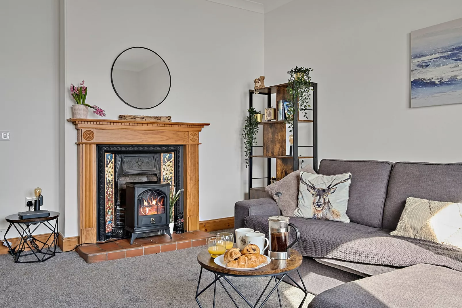 The Sea Cottage-Living room