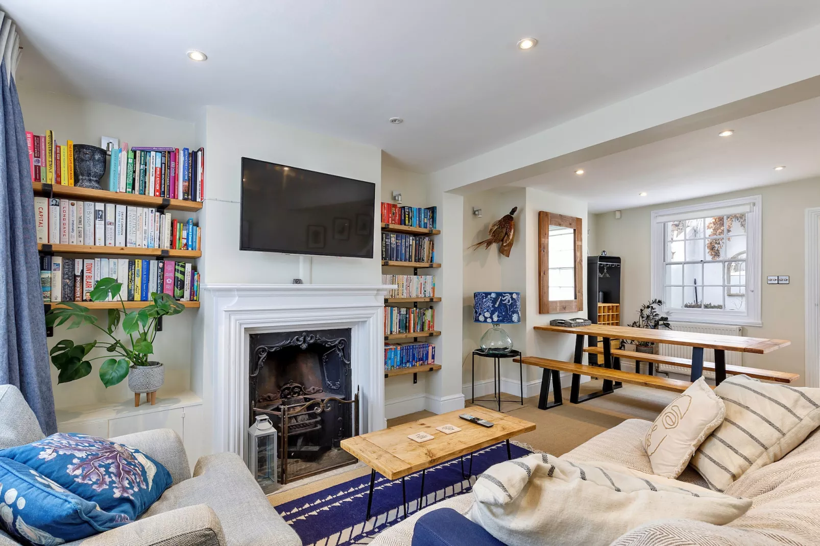 Brighton House-Living room
