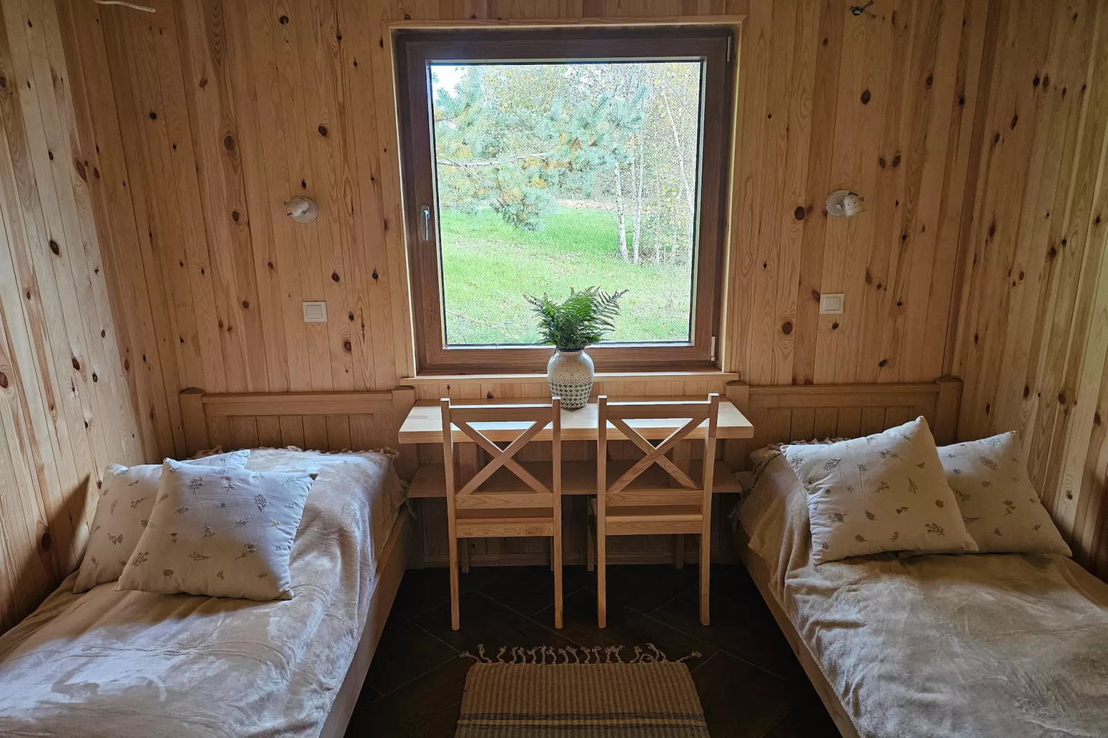 	Domek wakacyjny LAWENDA dla max 4 osób Grąbczyn-Bedroom