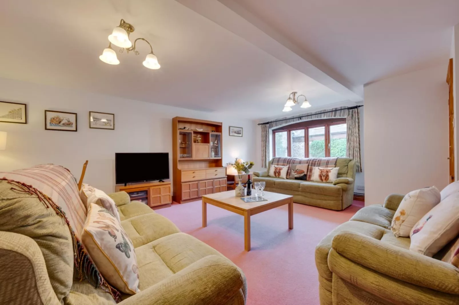 Cherry at Buckland Court-Living room