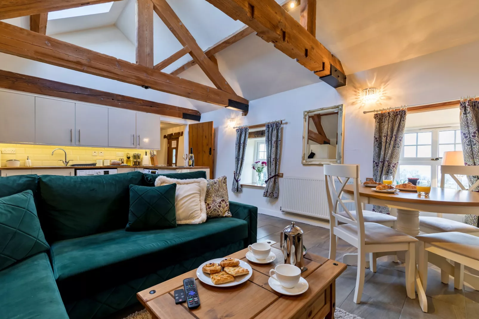 The Stables at Brambles Farm-Living room