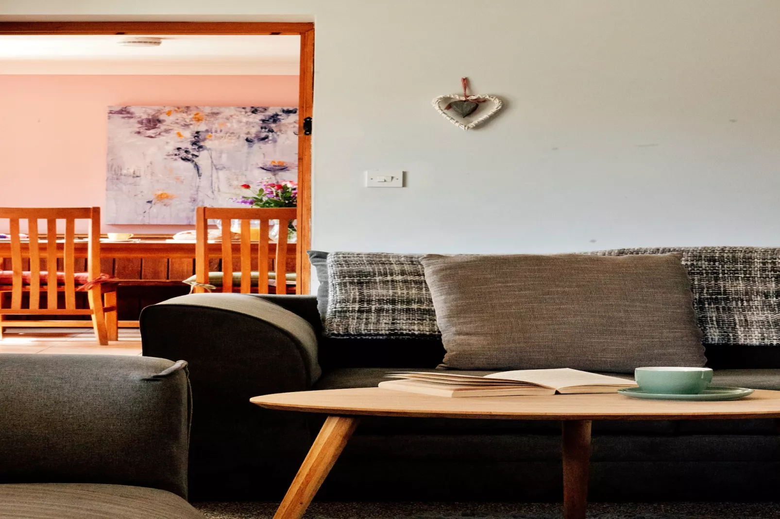 The Welsh Farmhouse-Living room