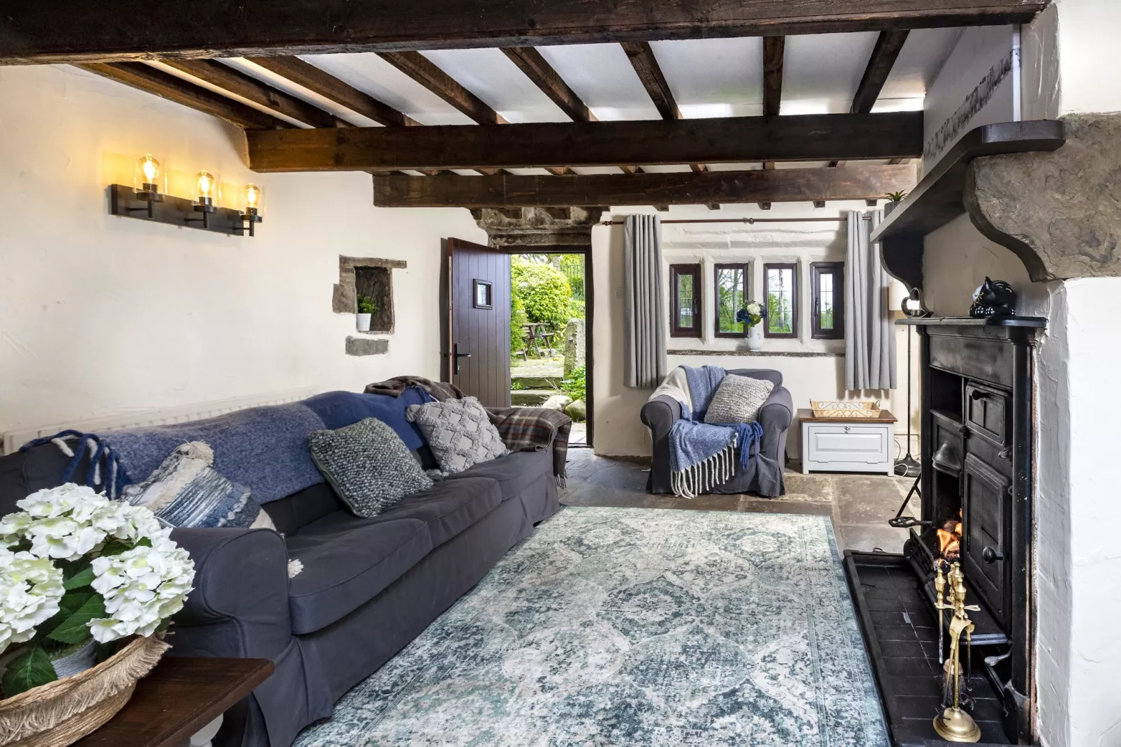 Ellen's Cottage-Wohnzimmer