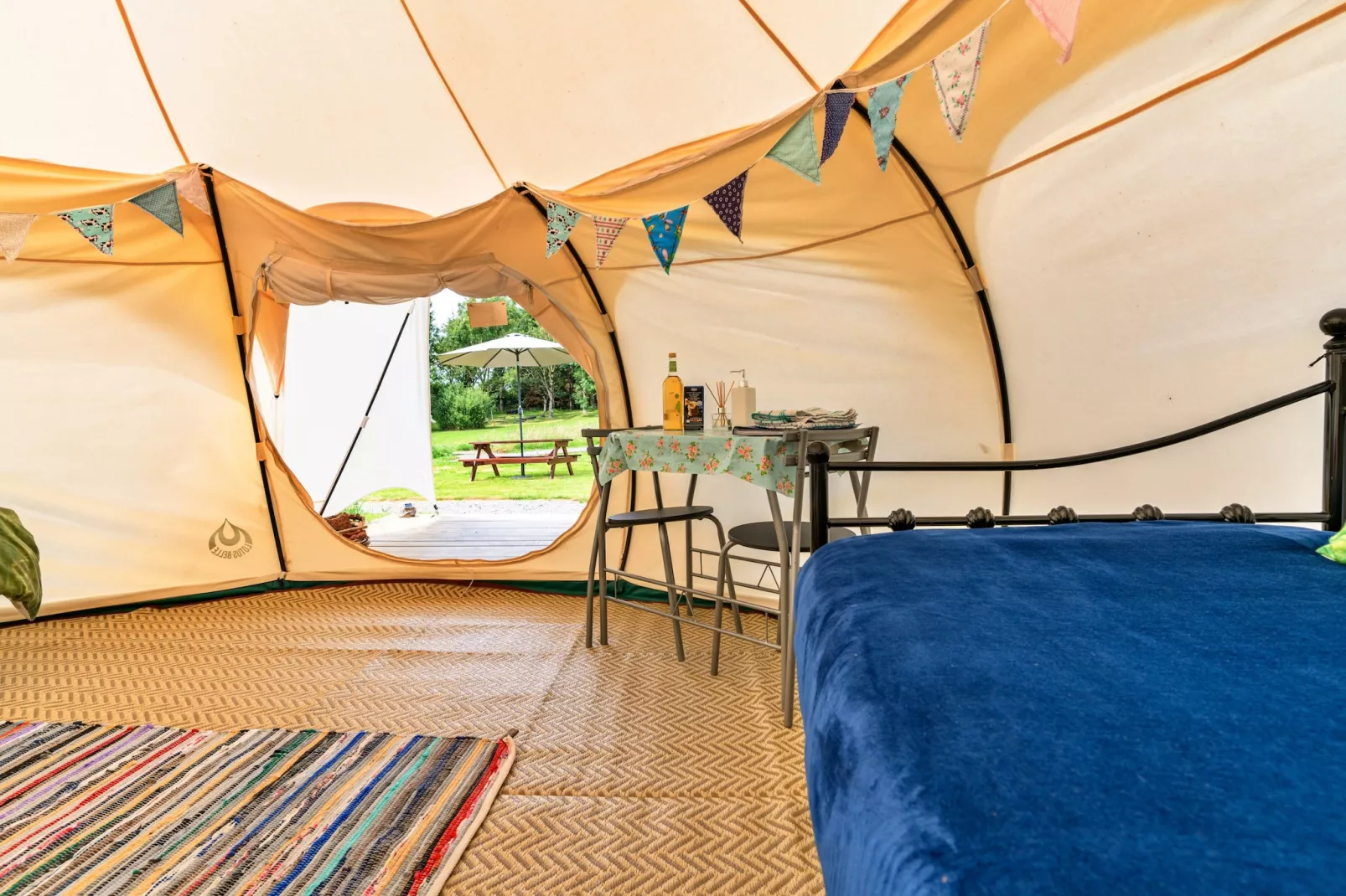 Ash Lotus Belle Tent-Bedroom