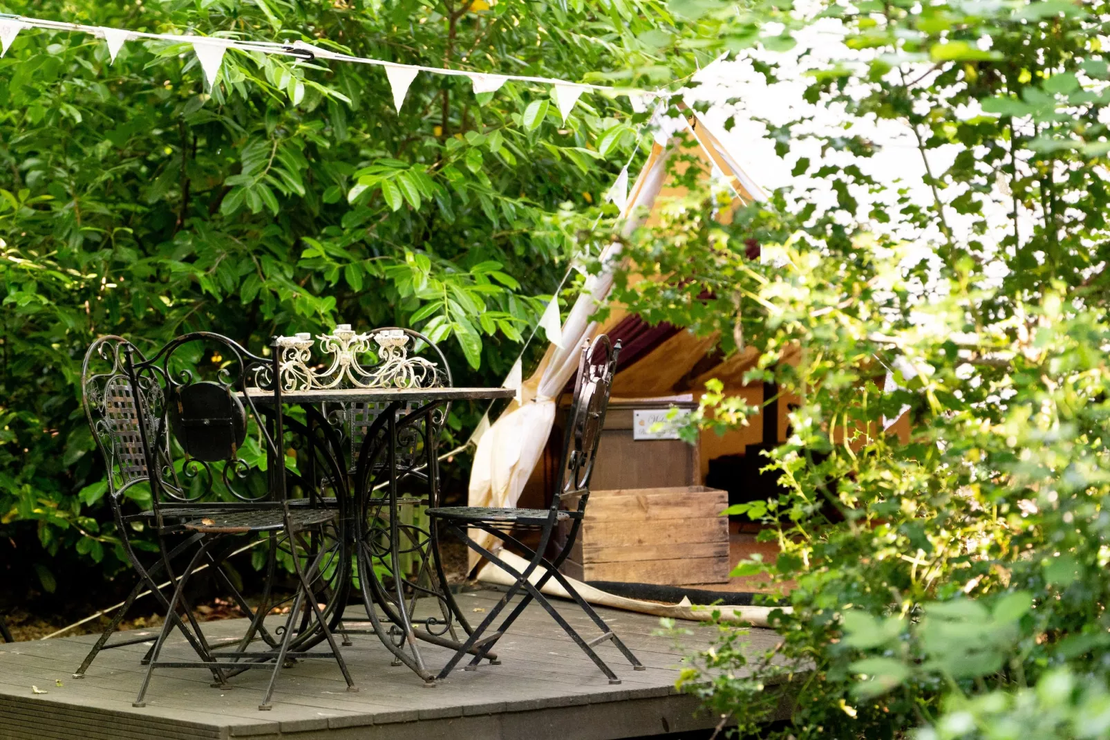 Bedouin Bell Tent-Terrace balcony