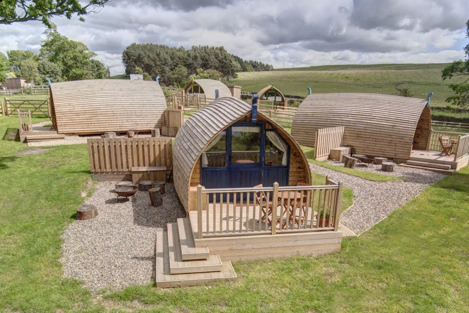 Blackcleugh Glamping-Exterior summer
