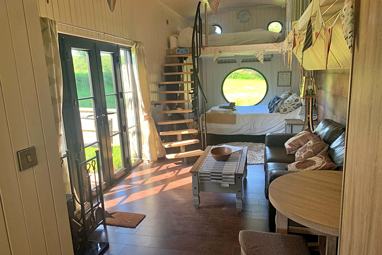 Oak Tree Lodge-Wohnzimmer