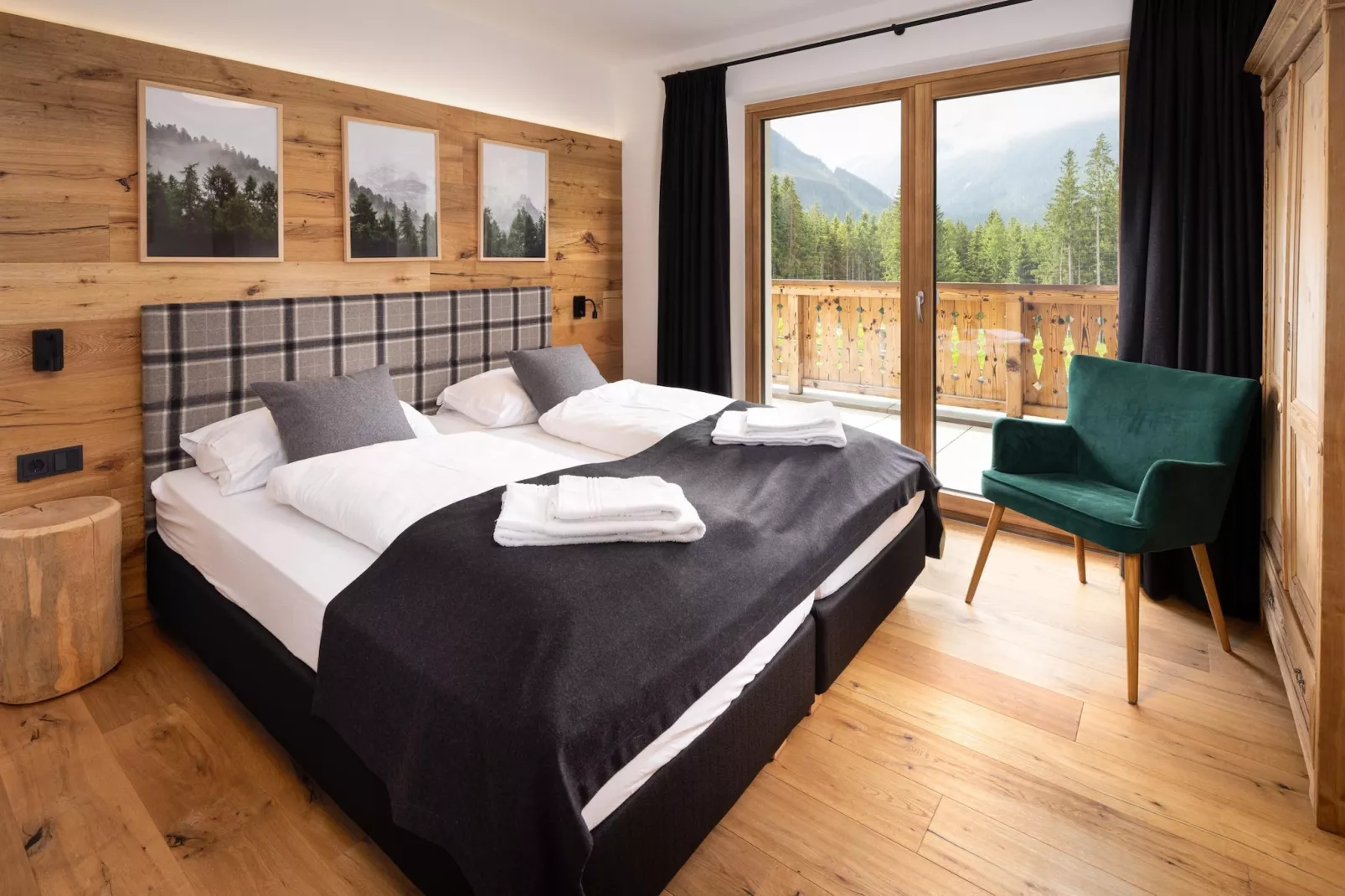 Nationalpark Chalet Blindis-Bedroom