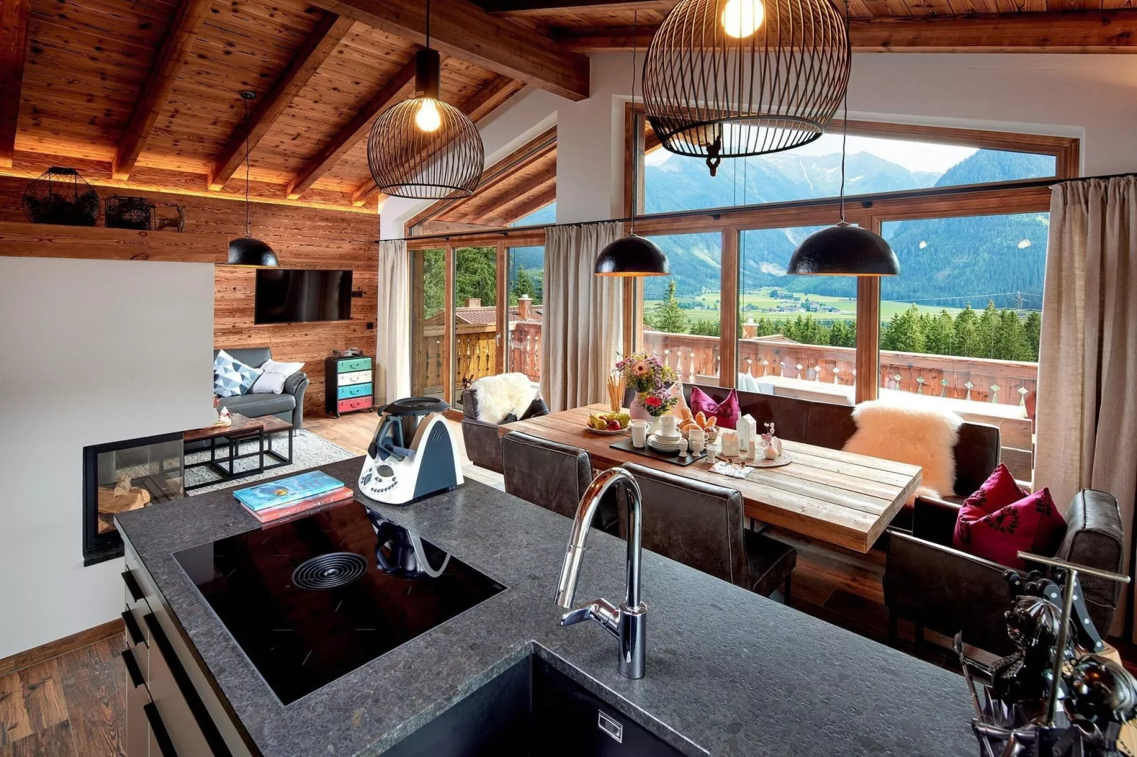 Nationalpark Chalet Gamsspitze-Kitchen