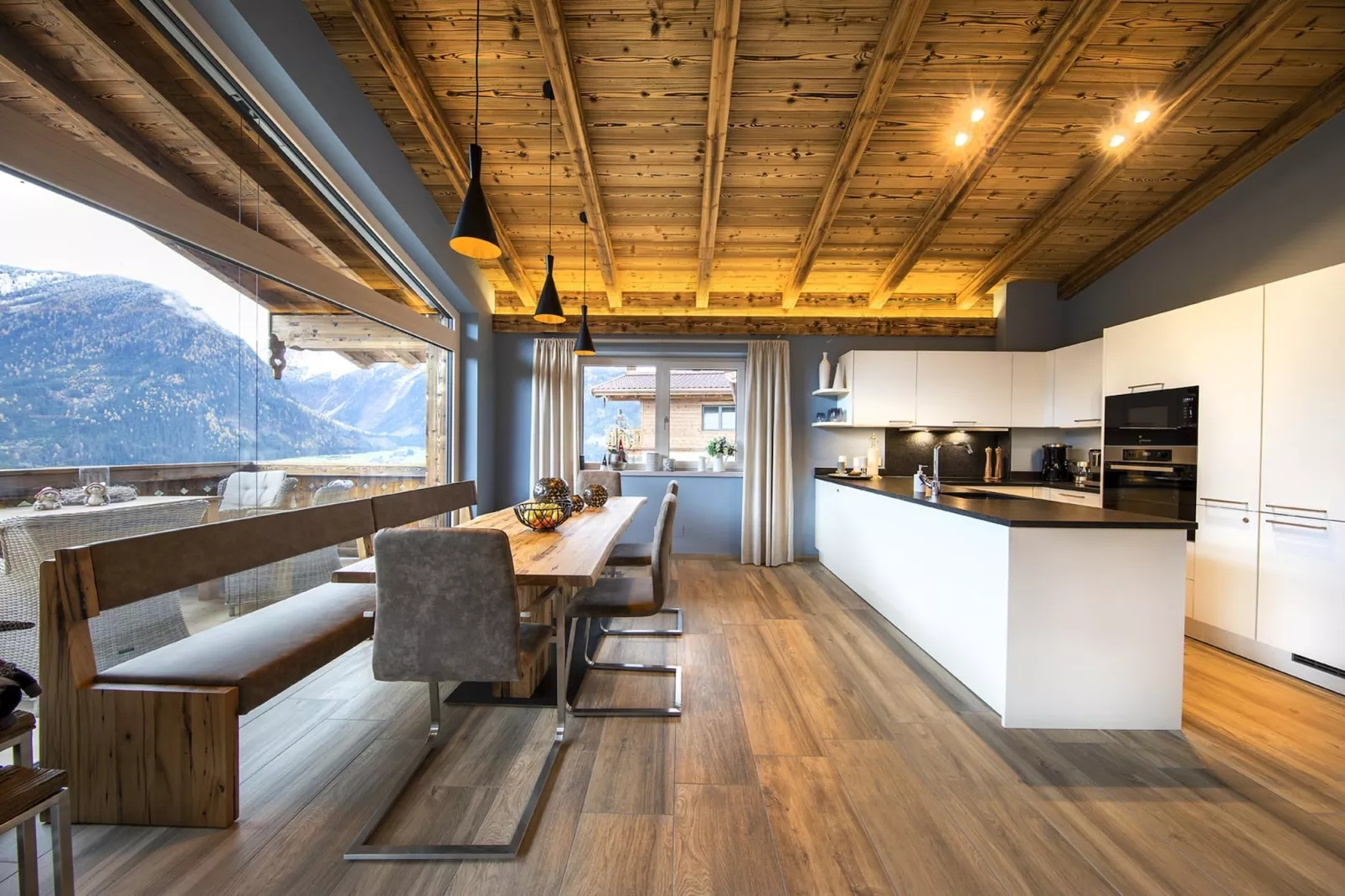 Nationalpark Chalet Törlspitze-Kitchen