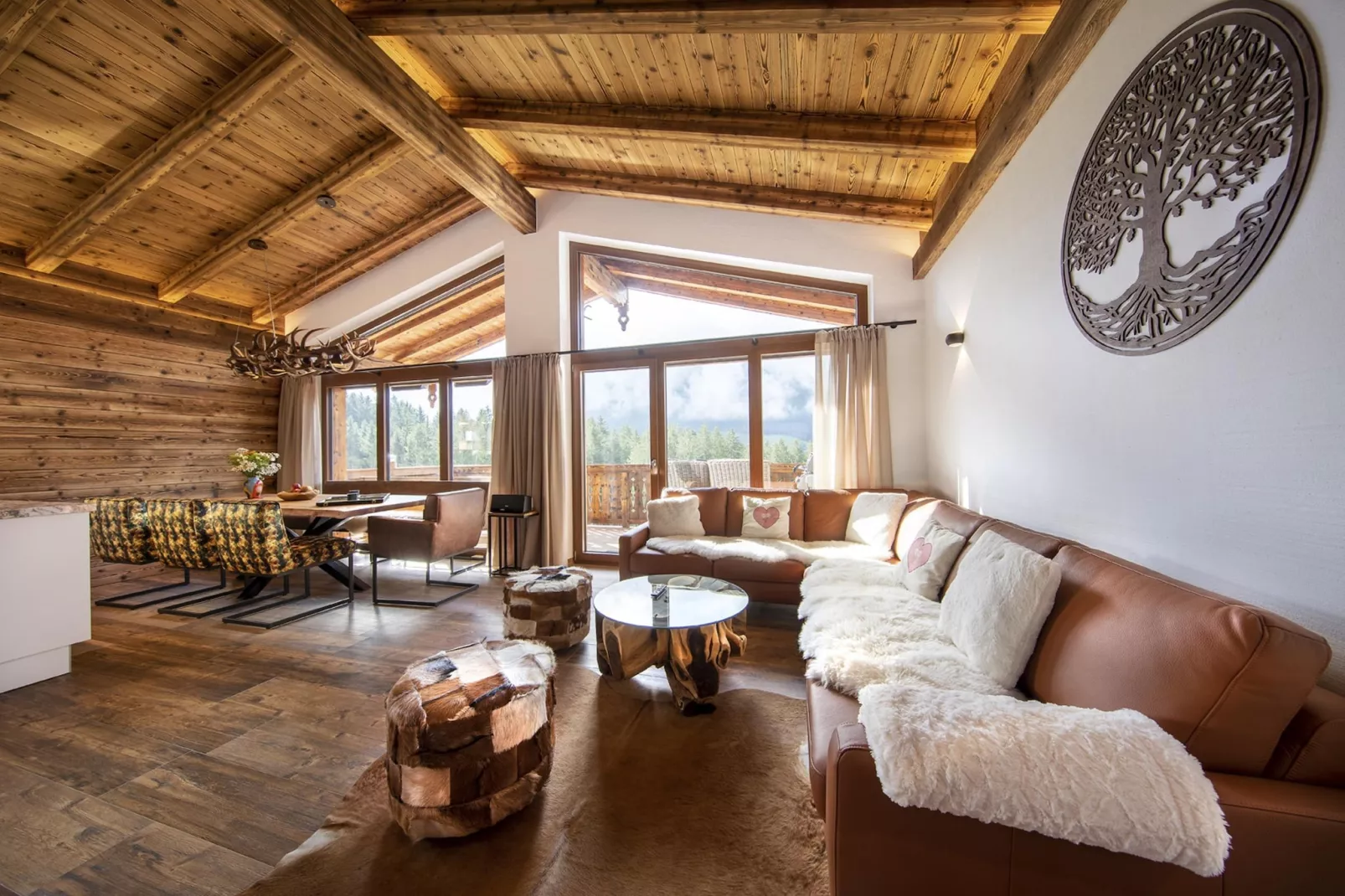 Nationalpark Chalet Edelweissspitze-Living room