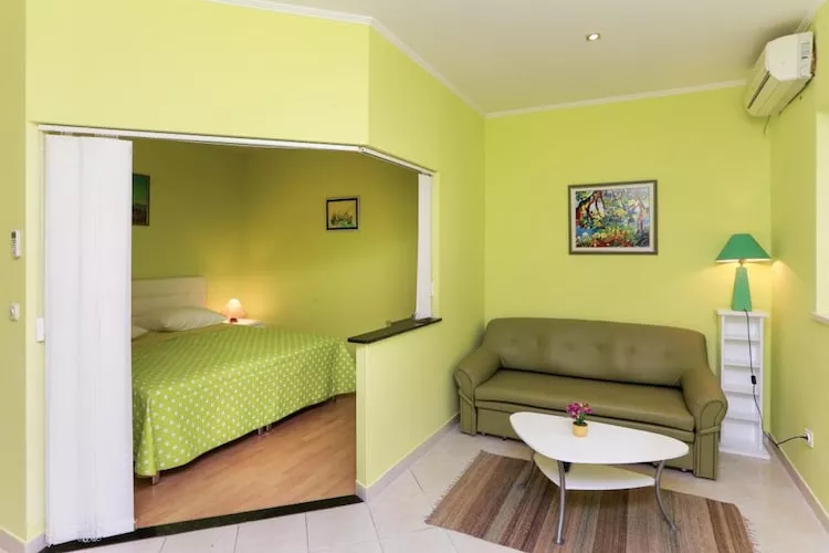 Apartments Villa Dubrovnik - Comfort Studio Apartment with Terrace and Sea View-Living room