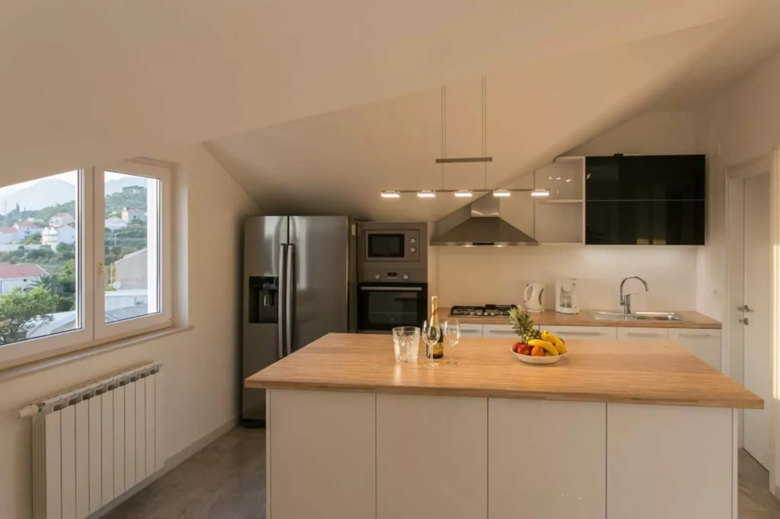 Apartments Villa Dubrovnik - Three Bedroom Apartment - Penthouse with Hot Tub-Kitchen