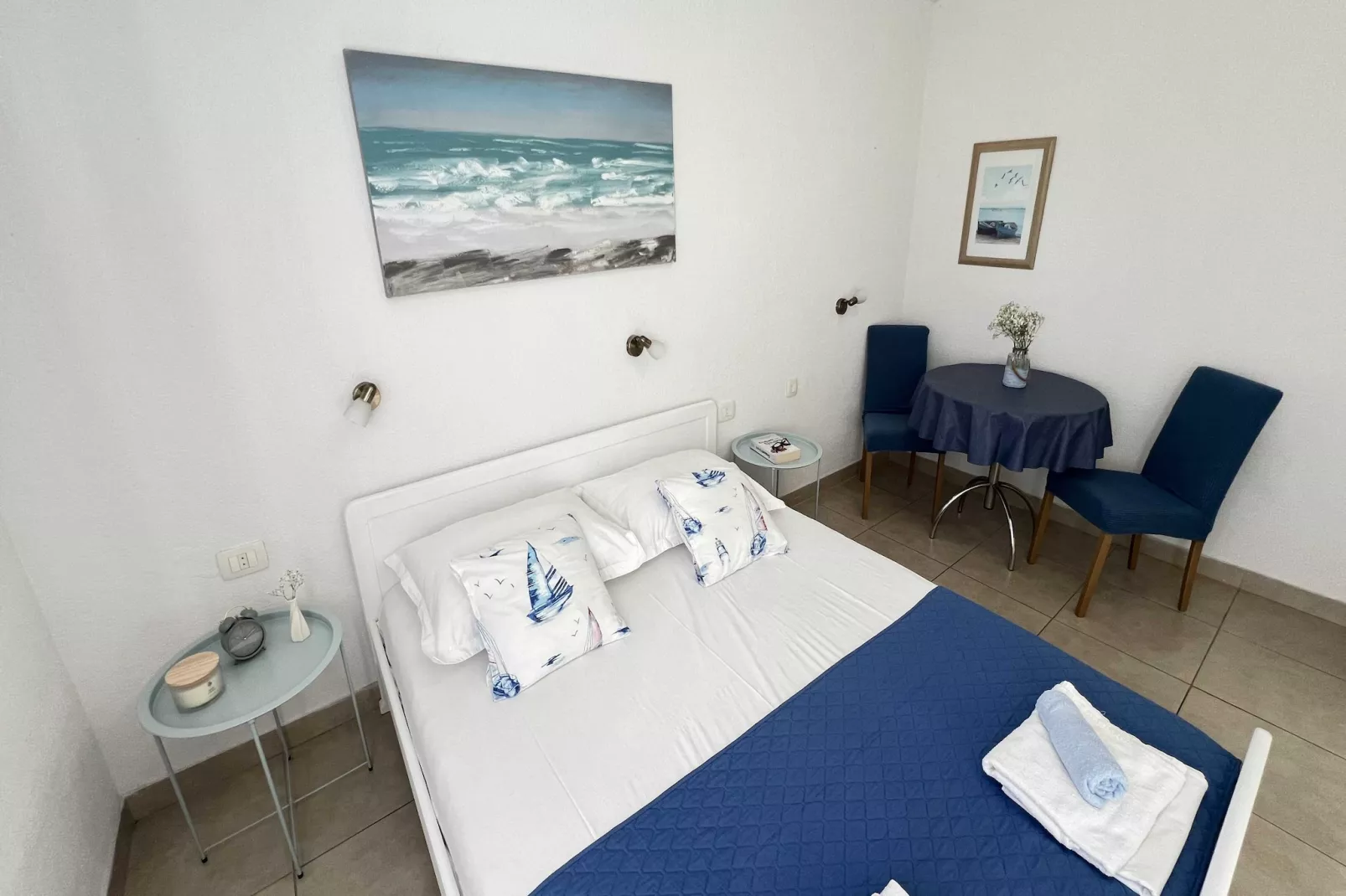 Apartmani Vela Makarska - Superior Studio Apartment-Bedroom