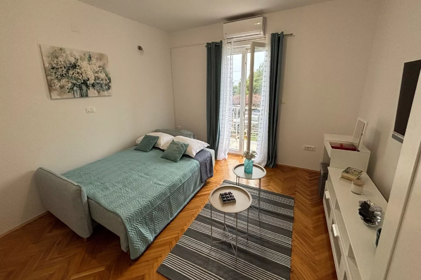 Apartmani Vela Makarska - Classic One Bedroom Apartment-Living room