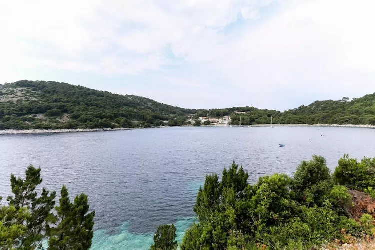 Apartments Franka Saplunara-One-Bedroom Apartment with Terrace and Sea View No 3-View