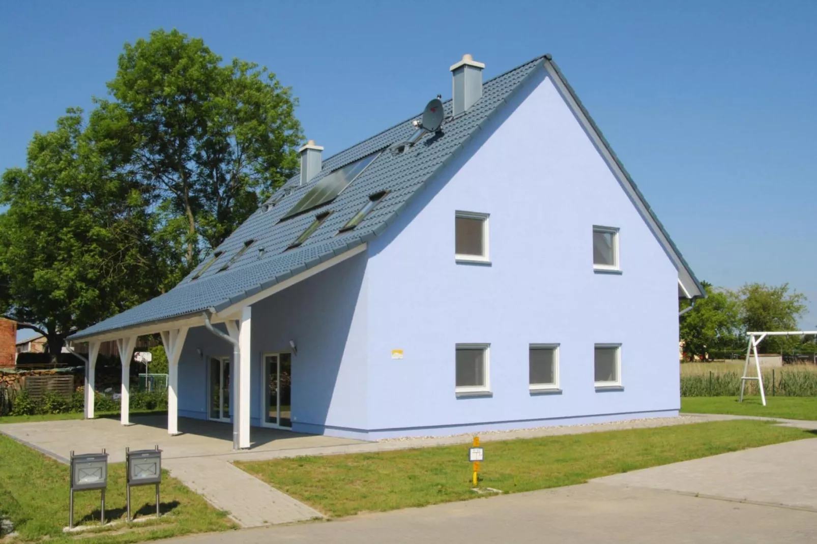 Haus Hyggelig Haus 1 120 qm-Außenbereich Sommer