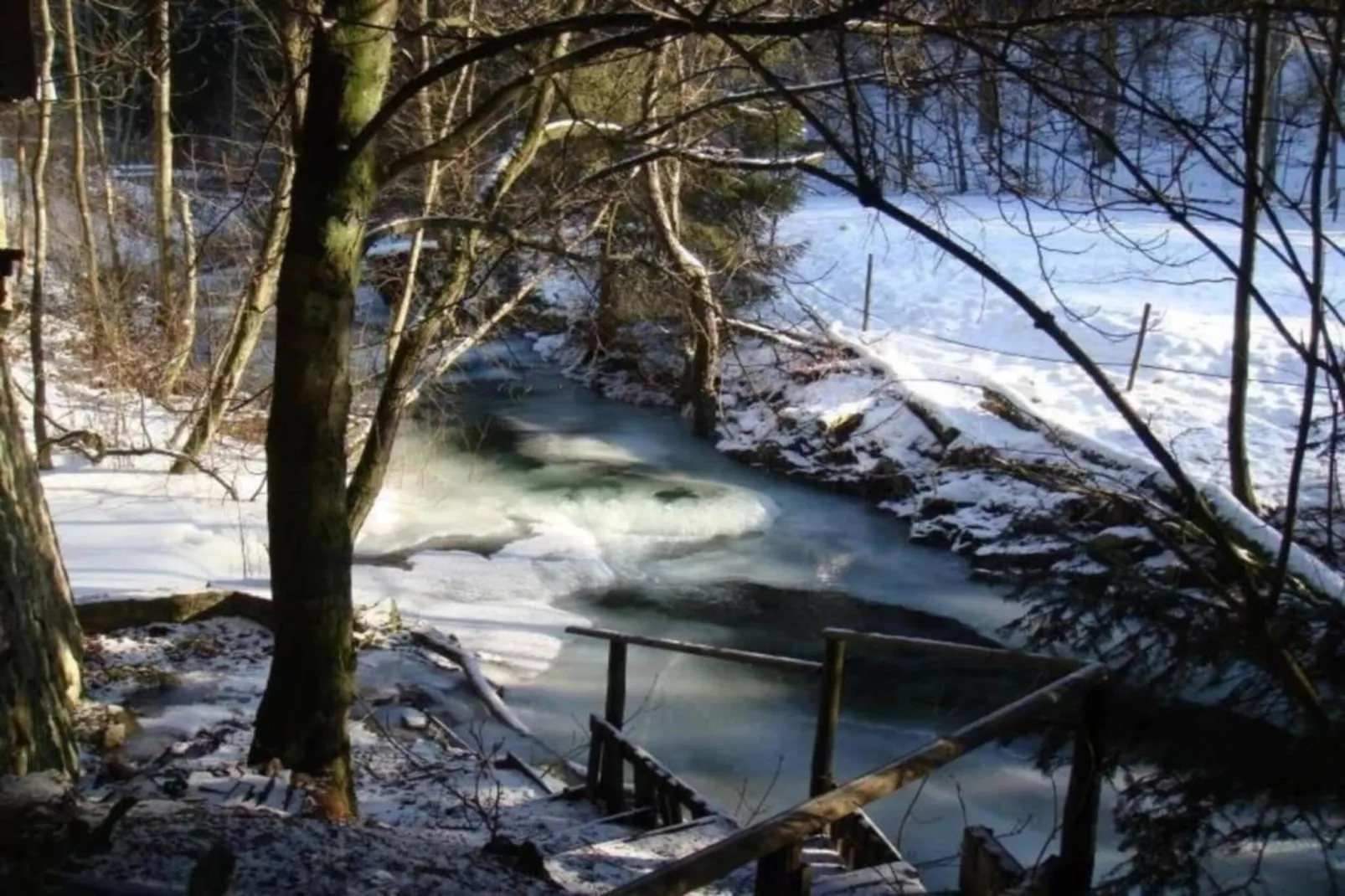 Kamschlacken-Gebiet Winter 20 km