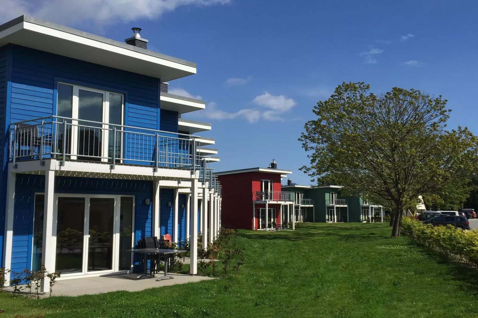 Ostseeresort Dampland-Reihenhaus Normalpreis-Extérieur été