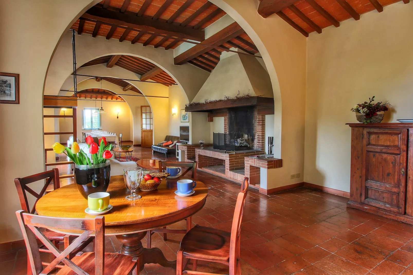 Villa Limonaia-Wohnzimmer