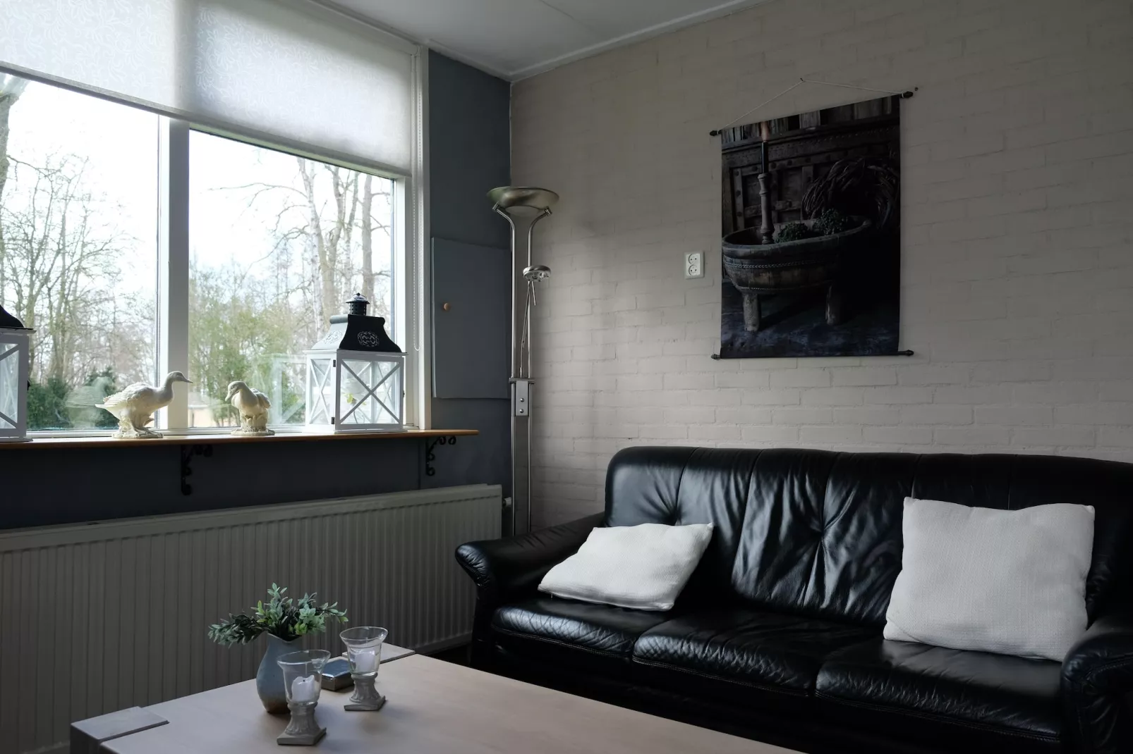 Aan de dwarsgracht-Wohnzimmer