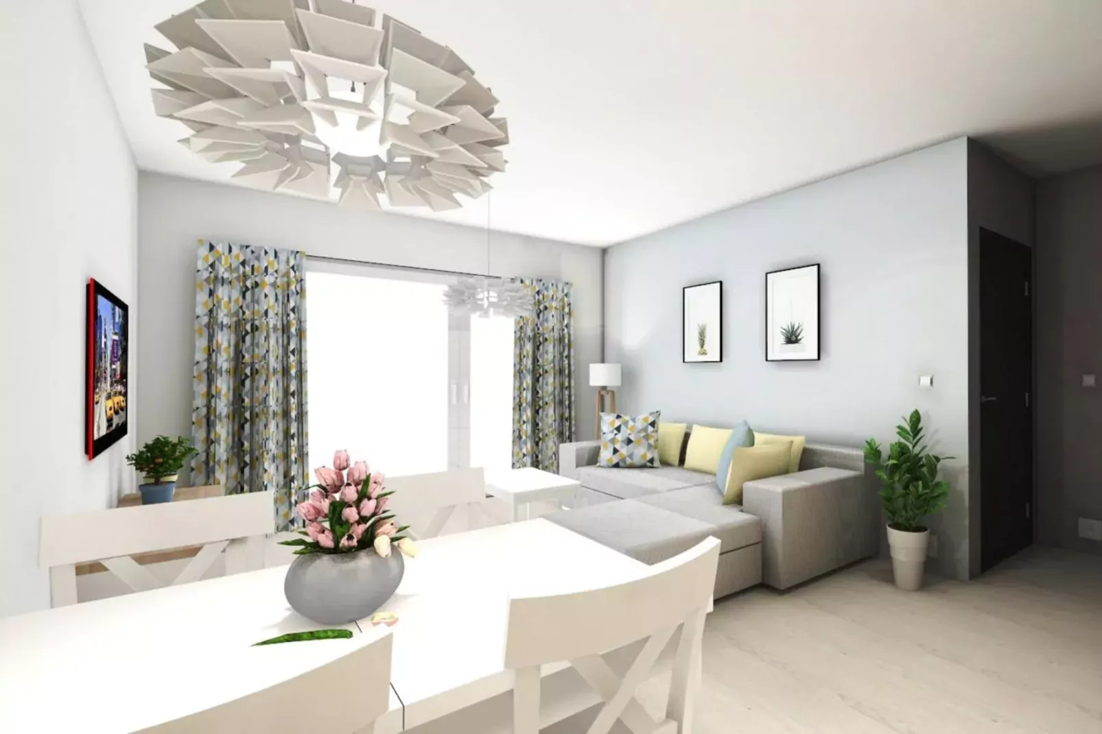 Apartamenty przy Nadmorskiej 104 38m2 Grzybowo-Living room