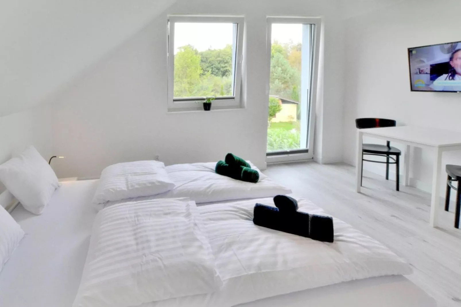 Dom wakacyjny w Mielenku dla 6 osób-Bedroom
