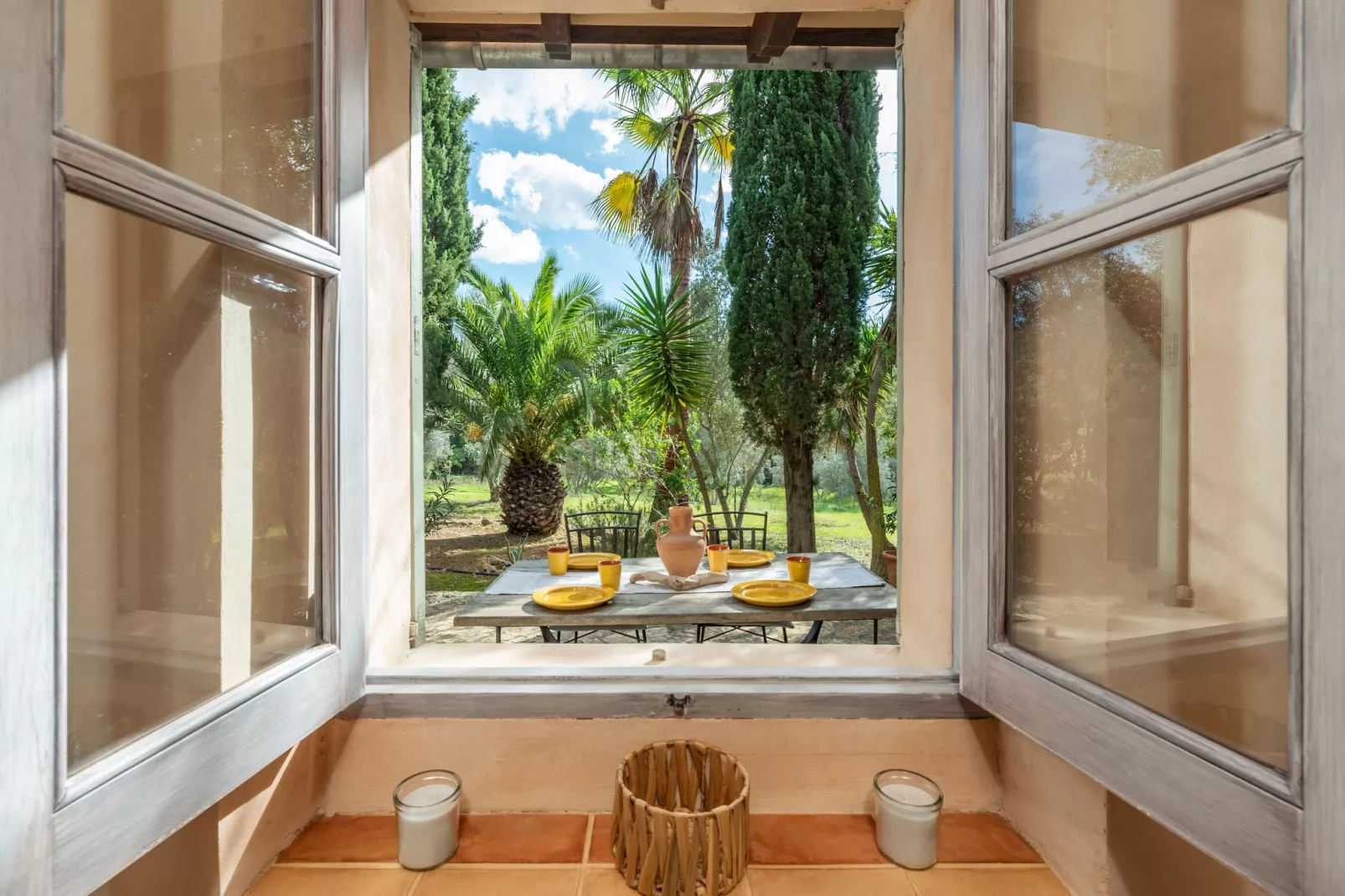 Can Pina - Eco Groc --Aussicht Sommer