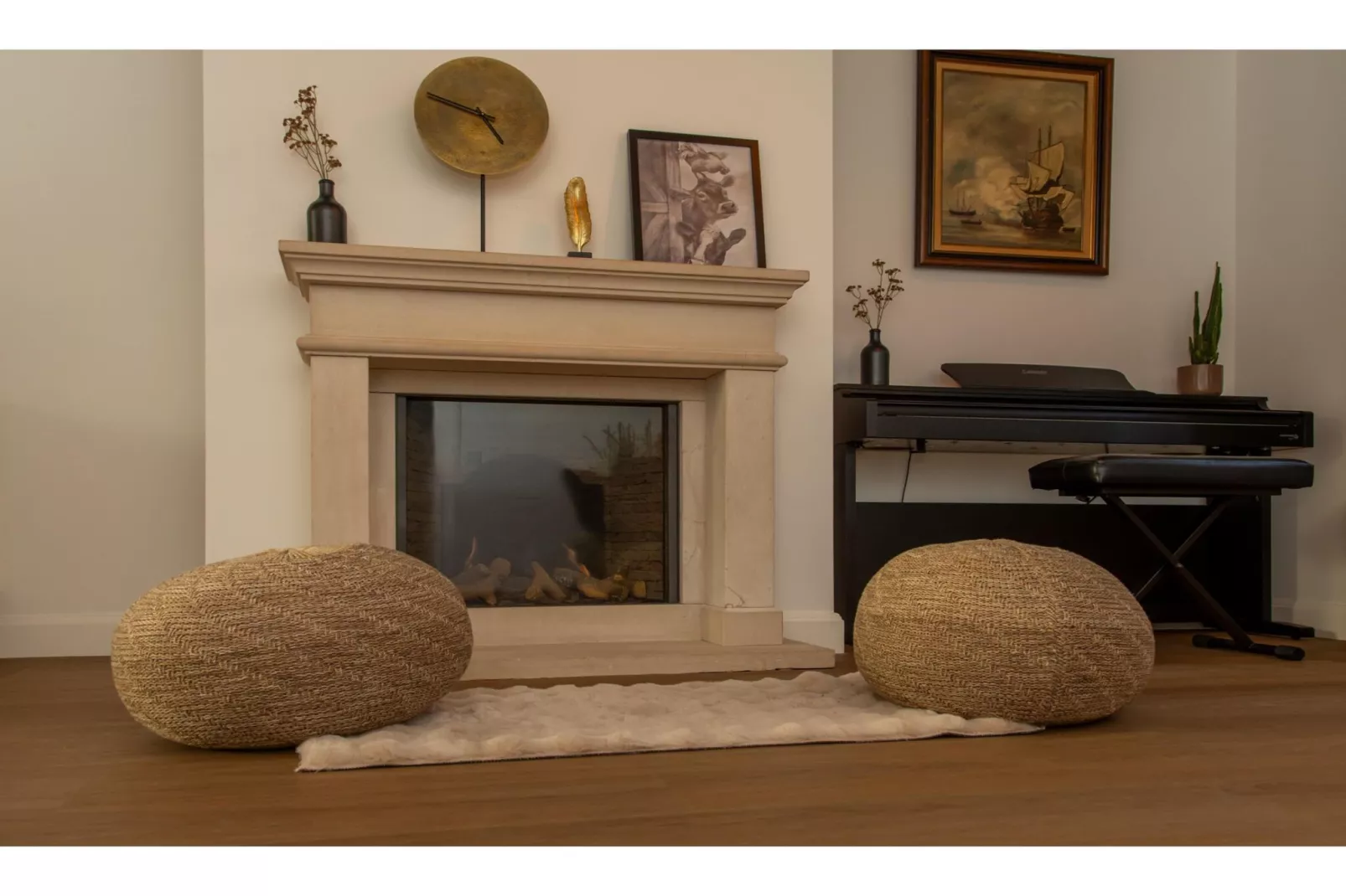 Vakantiehuis 'Boerderij Molenhof' - Stationsweg 5  Heinkenszand-Living room