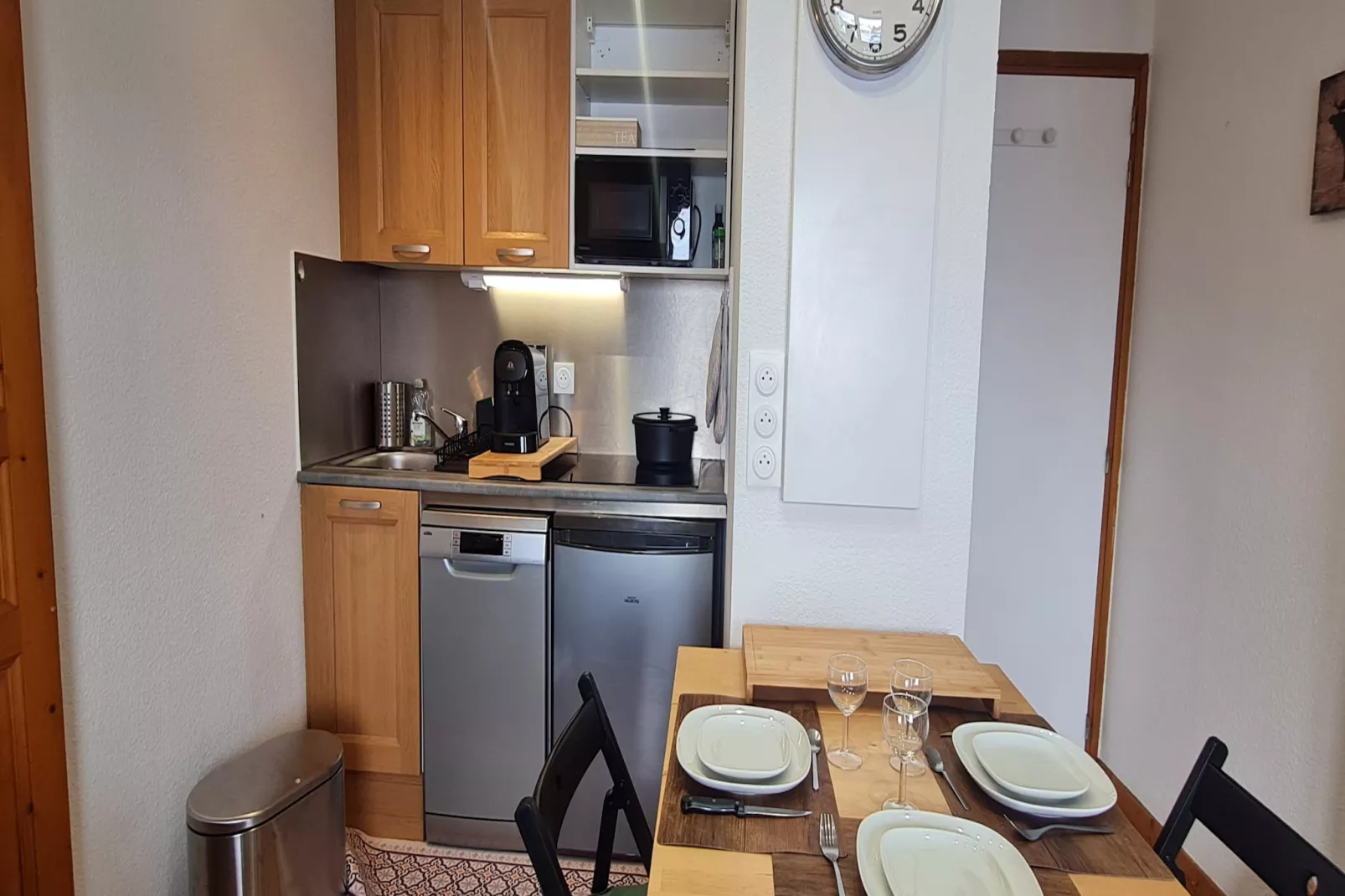 Chalets d'Or C N°110 - 2P4-Kitchen