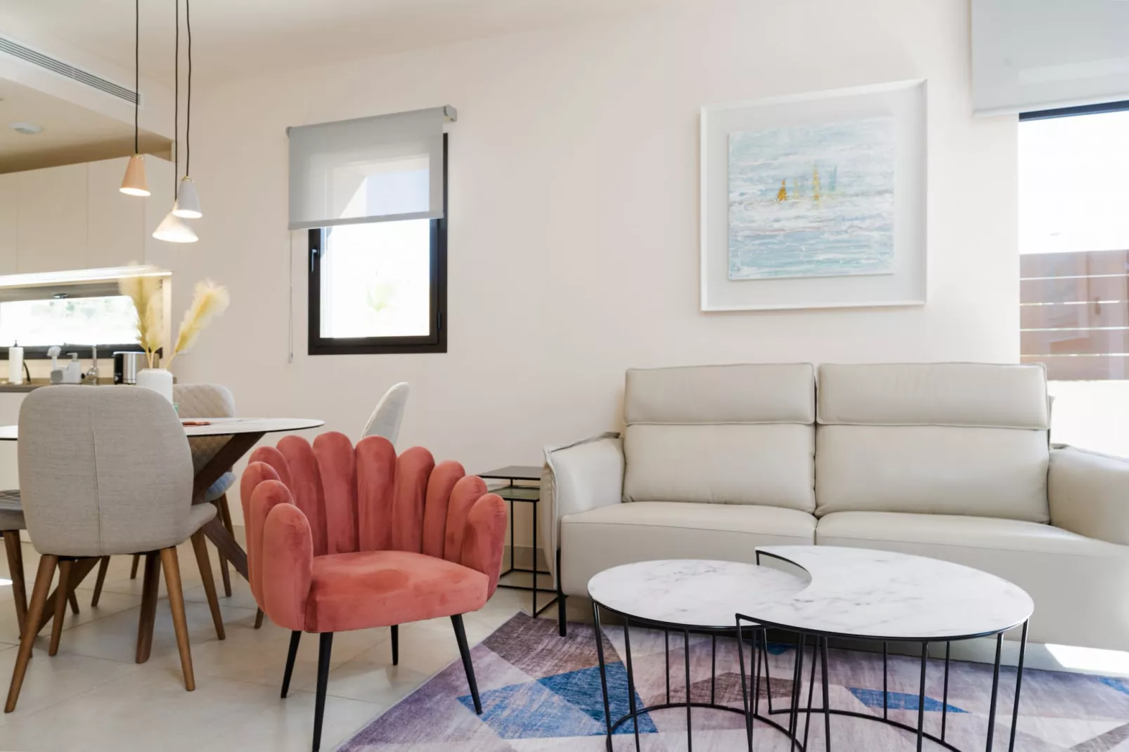 Jardinana - apartment with two bedrooms close to b-Living room