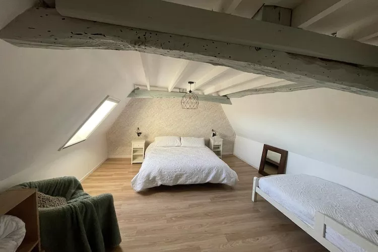 Gîte chaleureux en Corrèze-Schlafzimmer