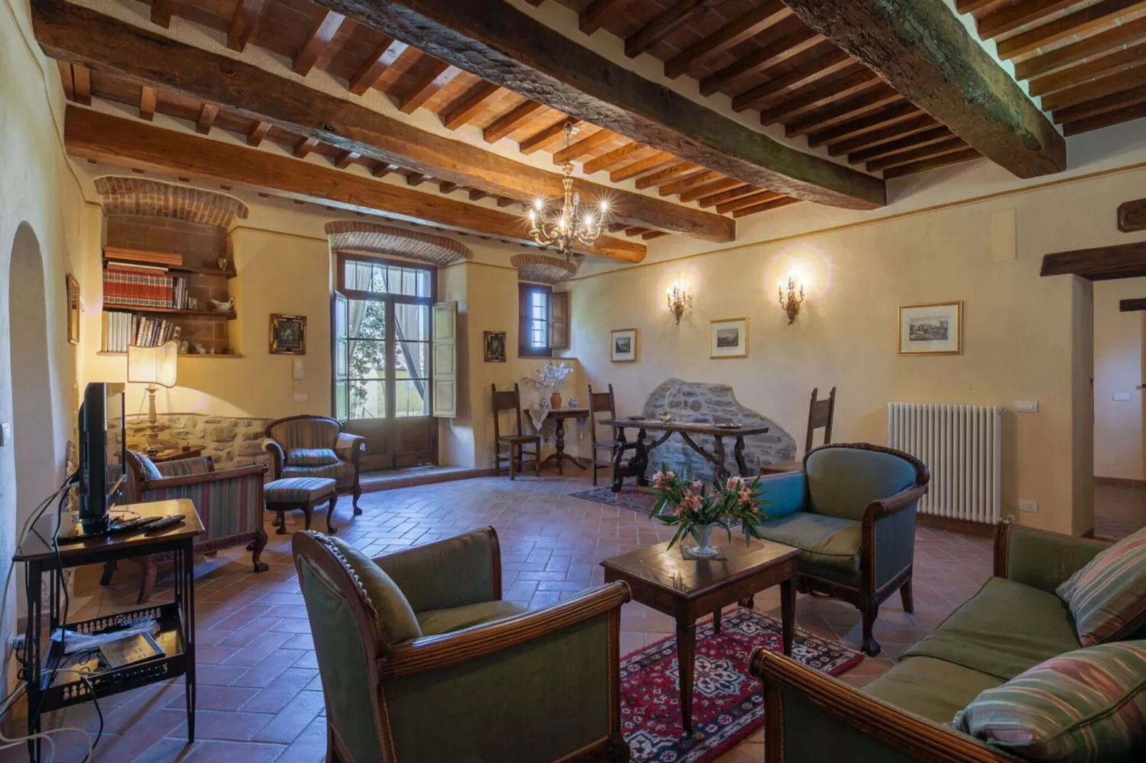 Villa il Gelso-Living room