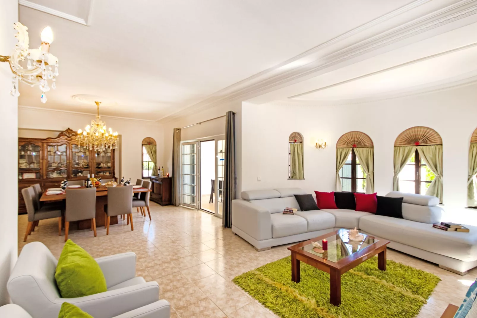 Villa Morais-Wohnzimmer