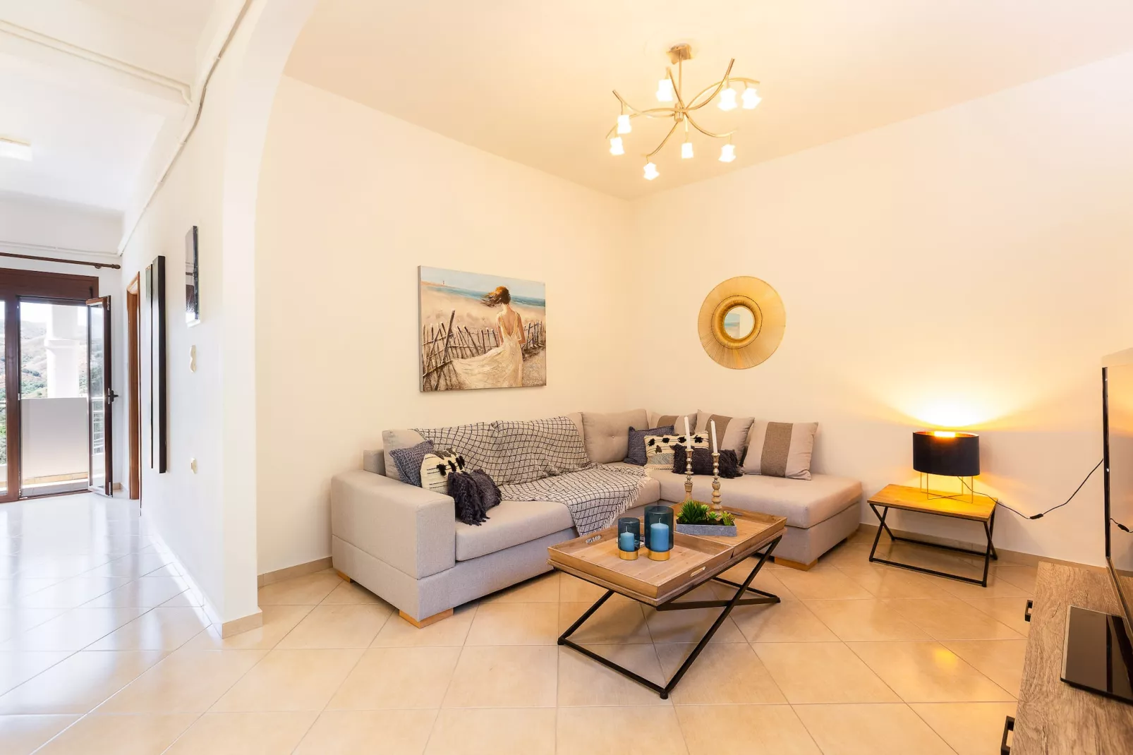 Stefanakos House-Living room